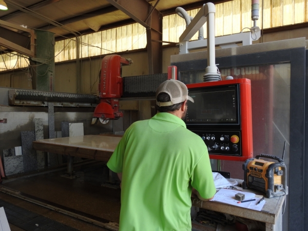 CNC Machine Countertop Classic Stone